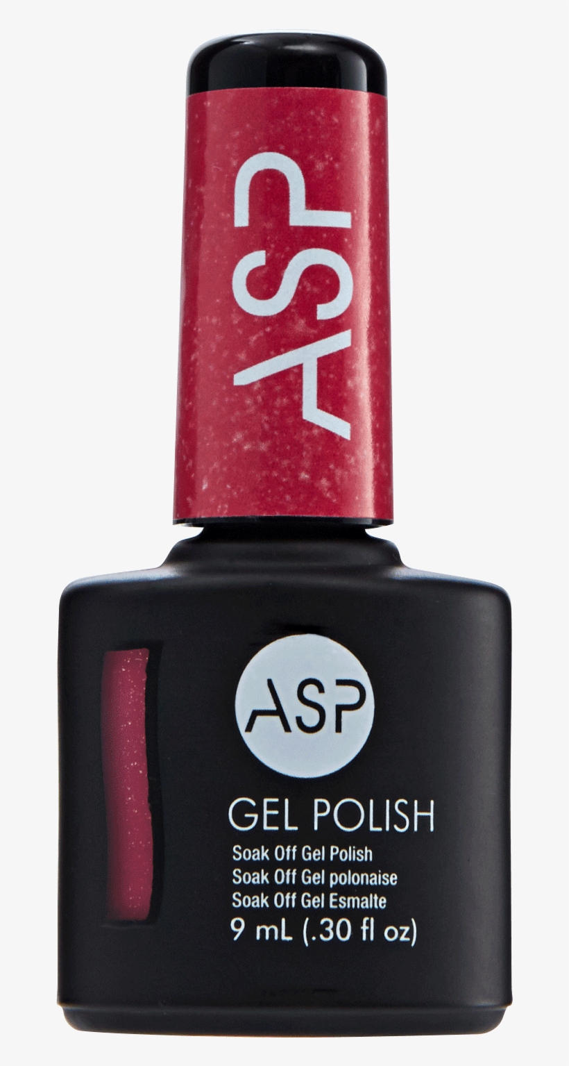 Asp Gel Polish - Passionate Pink - 0.3 Fl Oz Bottle, transparent png #3773691