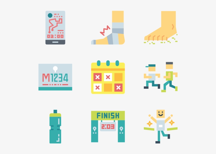 Running - Icon, transparent png #3773741