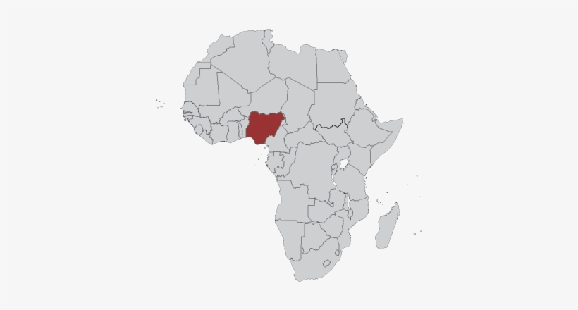 Nigeria - Comoros Islands On Africa Map, transparent png #3774160