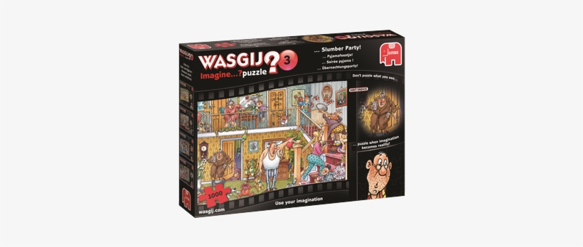 Wasgij Imagine - Wasgij 19142 Imagine 3 Slumber Party Jigsaw Puzzle, transparent png #3774233