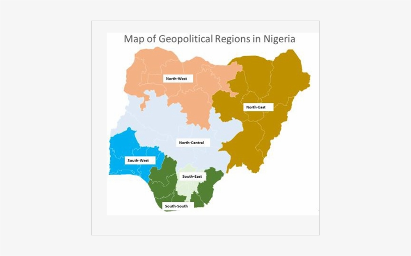 Nigeria Figure - Map Of Hunger In Nigeria, transparent png #3774258