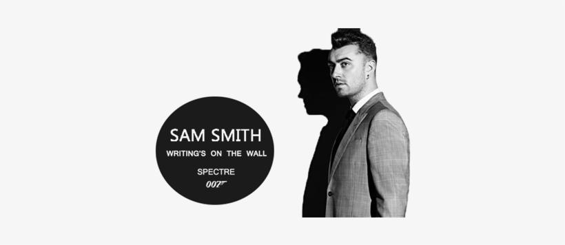 Download Sam Smith Writing's On The Wall Song - Sam Smith Writing's On The Wall Hd, transparent png #3774519