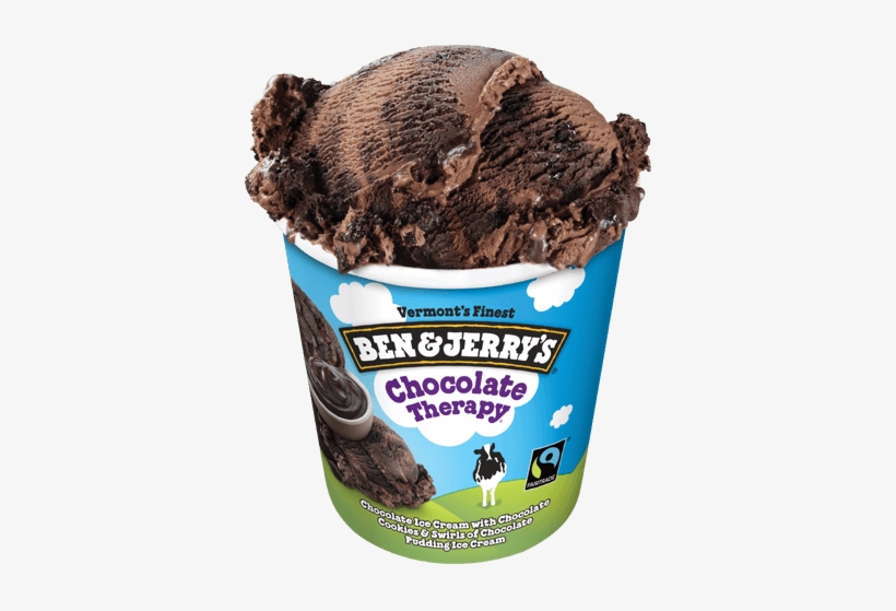 Chocolate Therapy® Pint - Ben And Jerry's Chocolate Therapy, transparent png #3774640