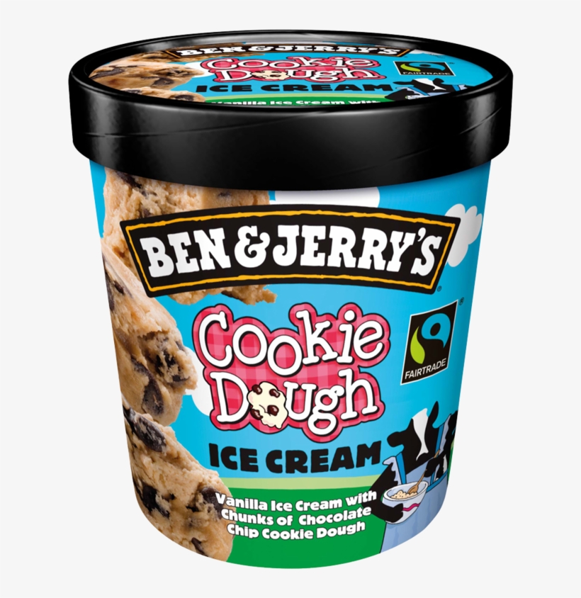 Ben Jerrys Cookie Dough Ice Cream 500ml - Cookie Dough Ben Jerrys, transparent png #3774671