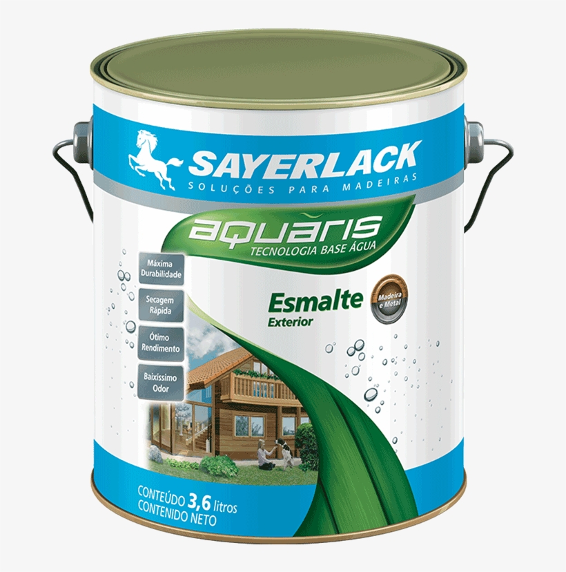 Aquaris Exterior Enamel - Isolante Para Madeira Sayerlack, transparent png #3774934