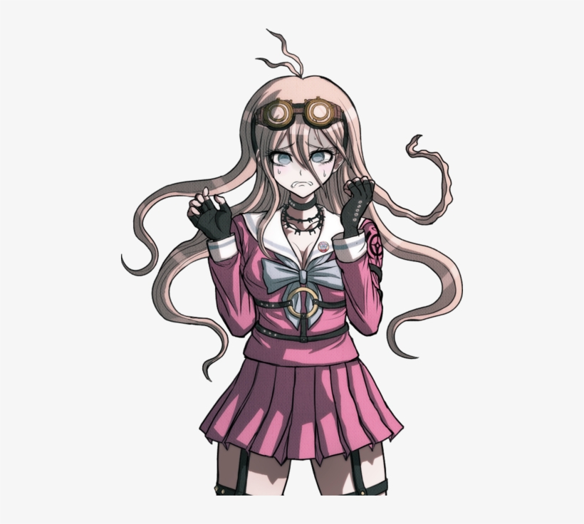 "eeeek I I'm So Sorry P Please Don't Hurt Me " - Miu Iruma Sprites Transparent, transparent png #3775054