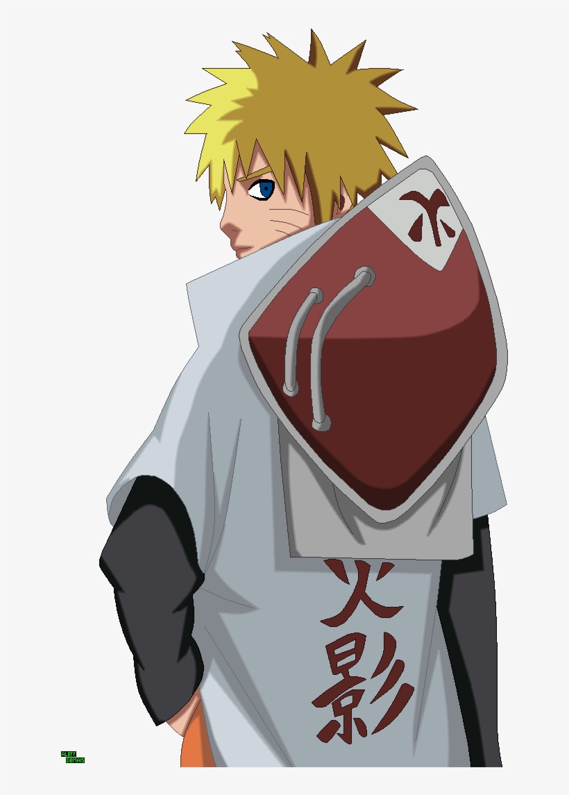 Naruto Hokage - Naruto As Hokage, transparent png #3775470