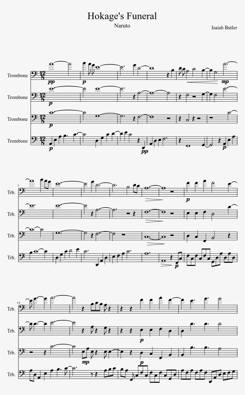 Print - Naruto Go On Trombone, transparent png #3775731