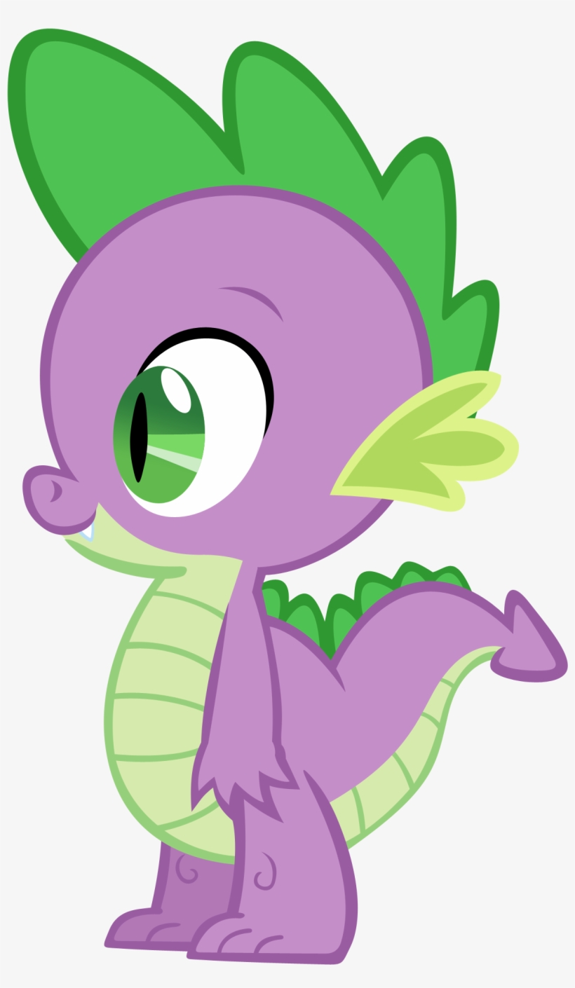 Spike The Dragon Vector By Durpy-d51a3tn - Spike Dragon - Free Transparent  PNG Download - PNGkey