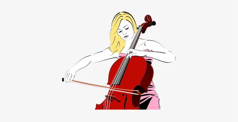Cello Instrument Musical Instrument String - Cello Musikinstrument, transparent png #3776139