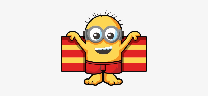 Online Beach Bum Minion Pic - Minions De Mineez, transparent png #3776404