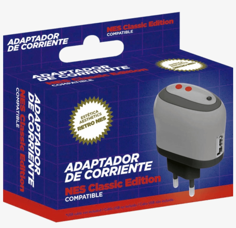 Adapter Usb Super Nes Classic Mini - Nes Classic Edition, transparent png #3776702