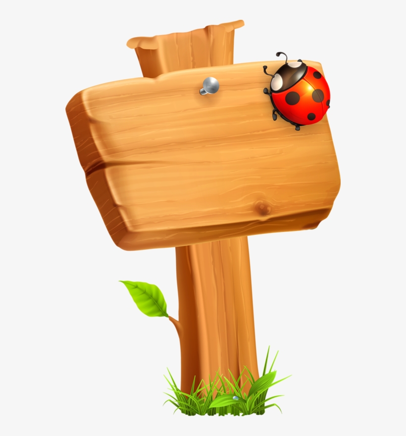 11 - Wooden Banner Vector, transparent png #3776938