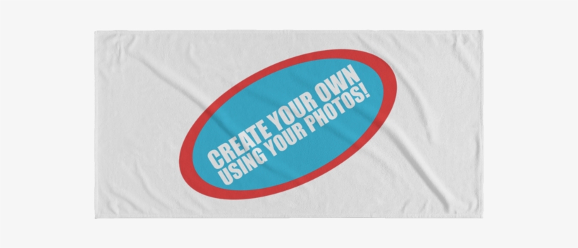 Create Your Own Beach Towel - Poster, transparent png #3777046