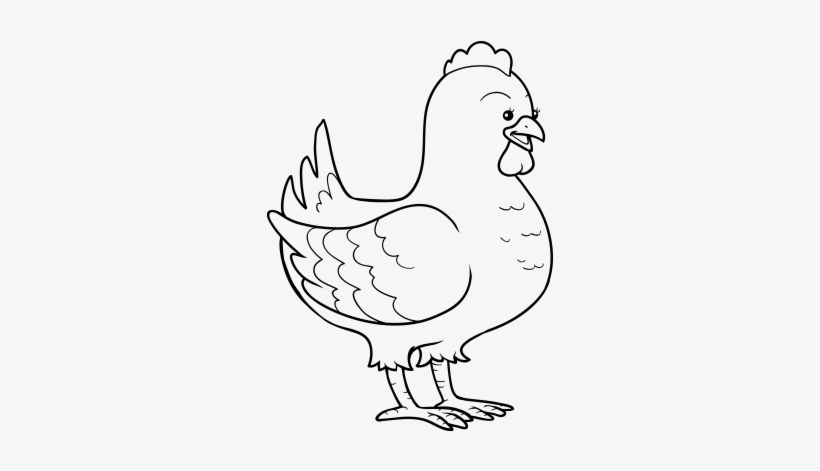 Dessin Poule Et Coq, transparent png #3777316