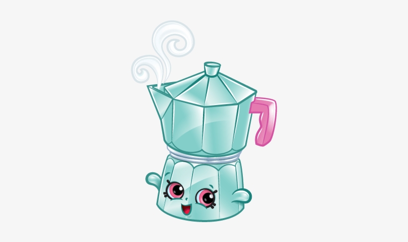 Carlo Coffee Pot - Shopkins Season 8 Carlo Coffee Pot, transparent png #3777479