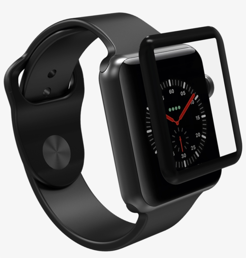 Accessories For Apple Watch - Glass Apple Watch 6s, transparent png #3777642