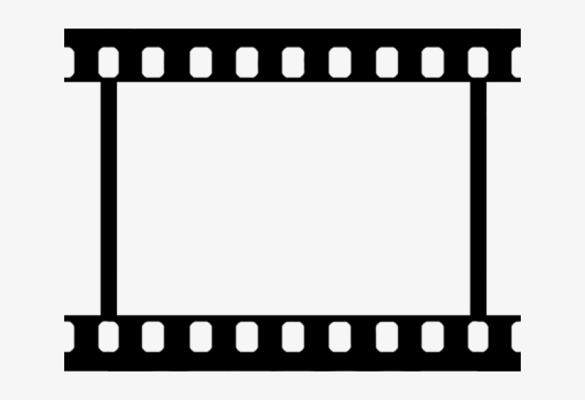 Movie Reel Border - Marco De Rollo De Pelicula, transparent png #3777974