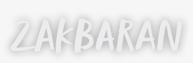 Zakbaran - Graphic Design, transparent png #3778007