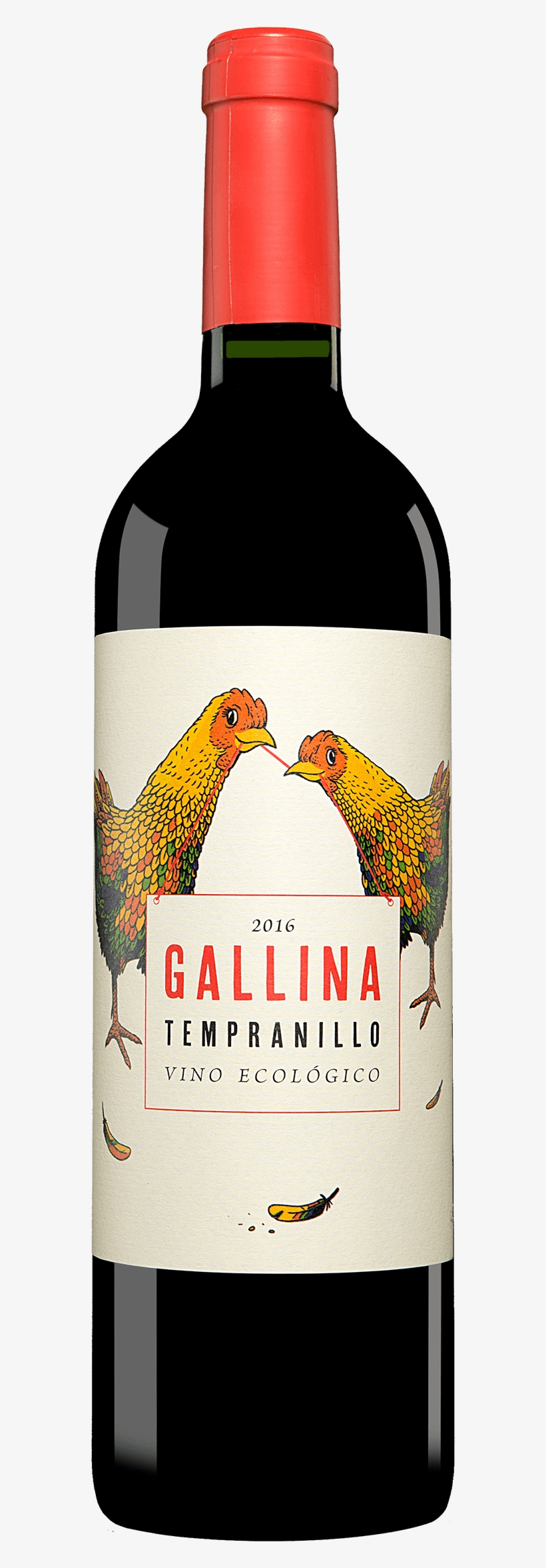2016 Gallina Tempranillo - Red Wine, transparent png #3778226