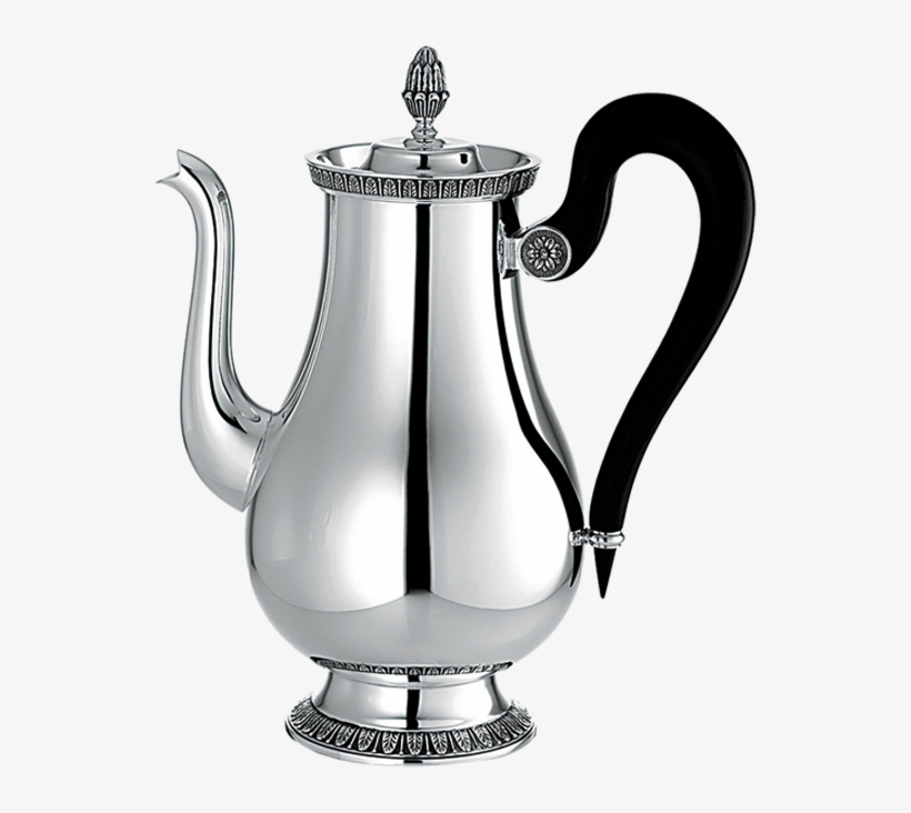 Christofle - Coffee Pot - Théière En Métal Argenté, transparent png #3778336