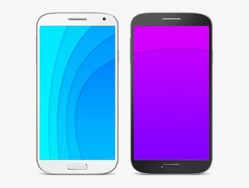 Galaxy S4 1 - Samsung Galaxy Screen Template, transparent png #3778368