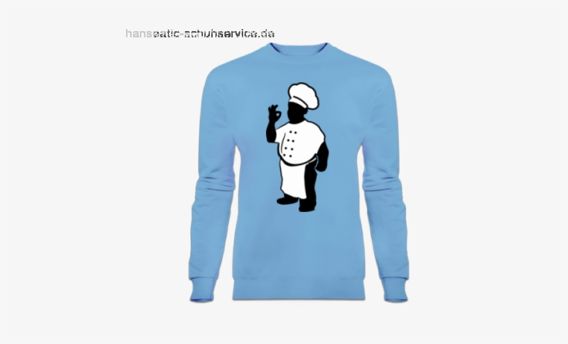 Cook Chef Silhouette Hoodie, transparent png #3778589
