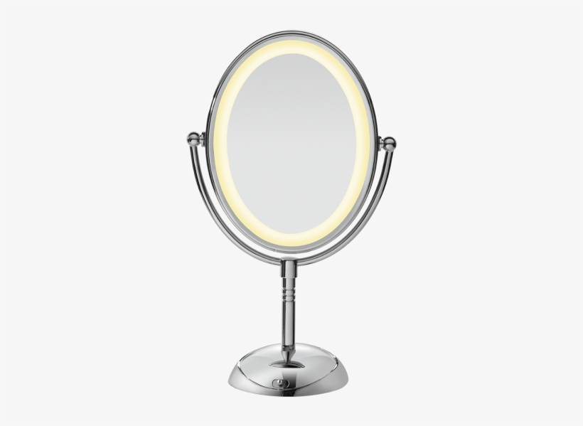 Led Lighted Collection Mirror - Conair Led Lighted Mirror, transparent png #3778592