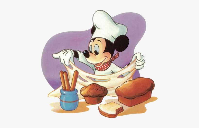 Chef Mickey Breads - Mickey Mouse Chef Clipart, transparent png #3778831