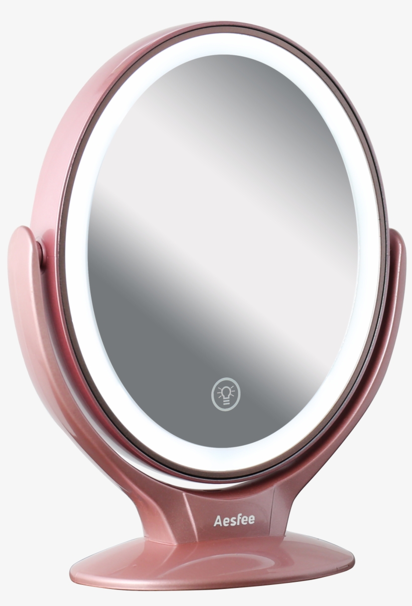 Aesfee Af-802magnifying Mirror With Lights Vanity Mirror - Mirror, transparent png #3778860