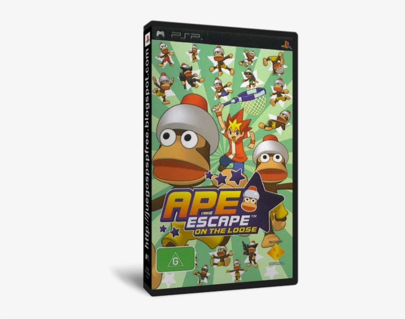 Ape Escape Game Psp, transparent png #3778953