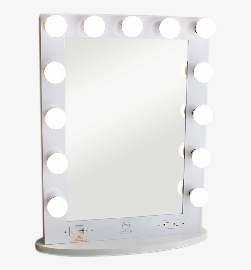 Spend A Lot Of Time Doing Your Makeup This Hollywood - Mirror, transparent png #3778988