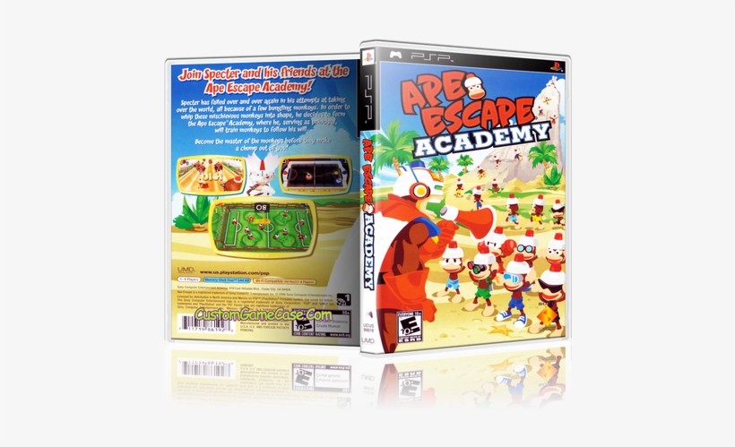 Ape Escape Academy - Ape Escape Academy [psp Game], transparent png #3779132