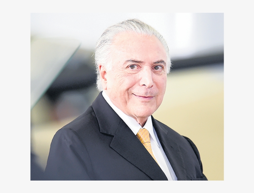 Temer, Que Prepara El Autoritarismo De Bolsonaro - Jair Bolsonaro, transparent png #3779950
