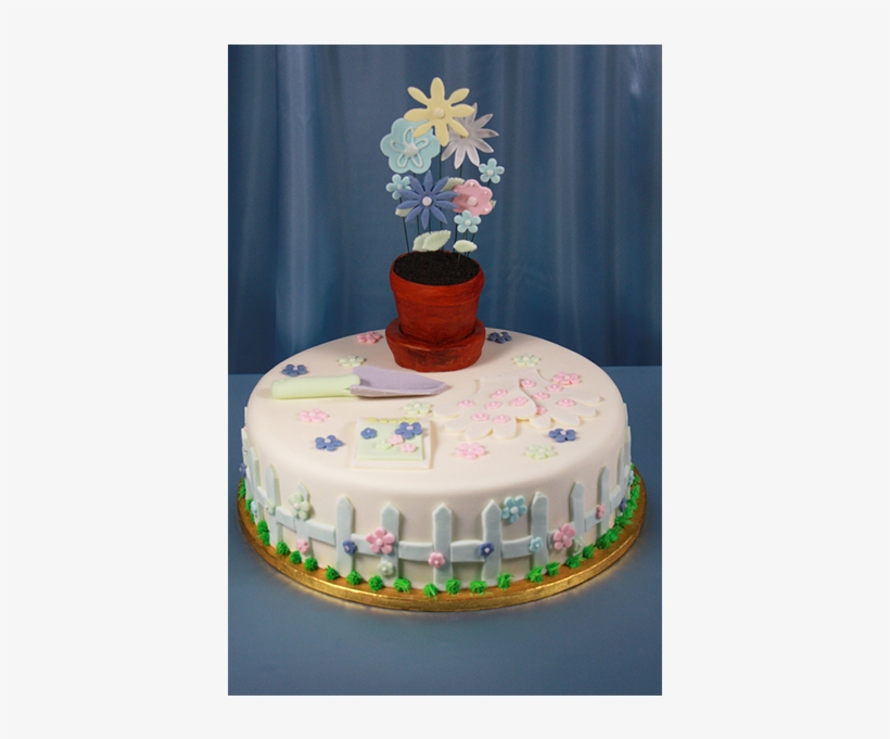 Springtime Cake - Cake, transparent png #3780105