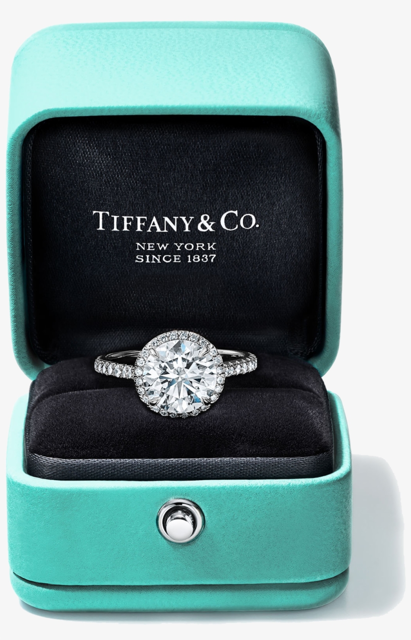Pre Wedding, Pregnancy, Maternity And Family Photo - Tiffany New Engagement Ring Box, transparent png #3780127