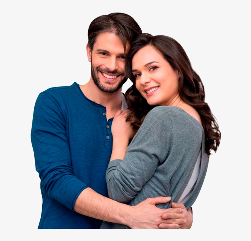 Hacer Cita - Hug Couple Png, transparent png #3780291