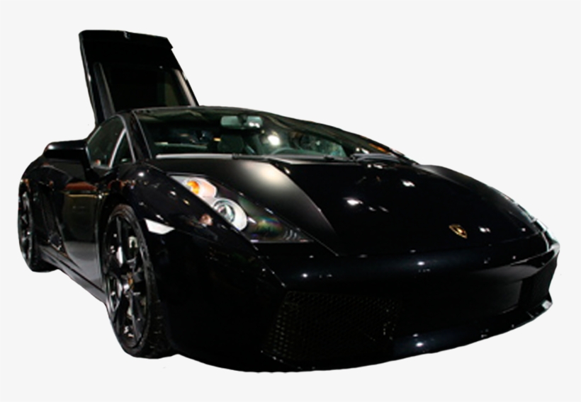 Share This Image - Lamborghini Gallardo Black, transparent png #3780457