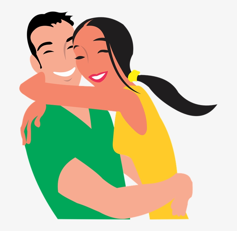 07 Sep El Amor Está Donde Menos Lo Esperas - Couple Clipart, transparent png #3780459