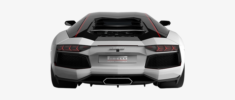 Go To Image - Lamborghini Aventador Back Png, transparent png #3780504