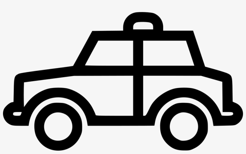 Police Car - - No Car Icon Png, transparent png #3780566