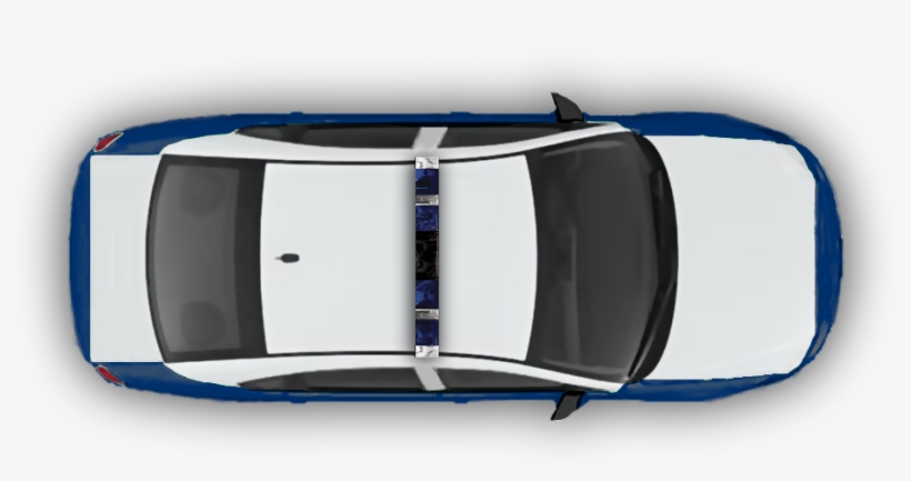 Series Of Police Cars Car Png Top View - Cop Car Top Down, transparent png #3780595