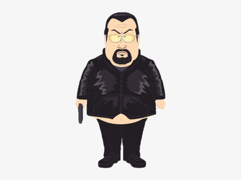 Celebrities Steven Seagal - Steven Seagal South Park Speech, transparent png #3780874