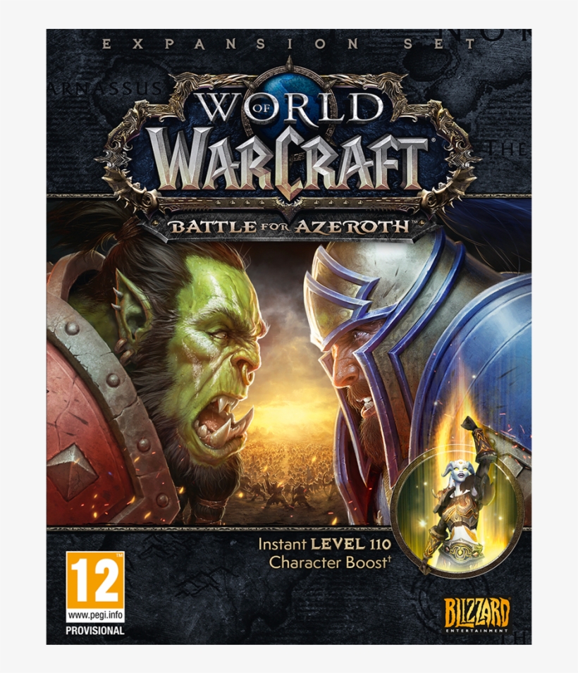 Join The Battle For Azeroth Today With Pre-order Details - World Of Warcraft Battle For Azeroth, transparent png #3780988