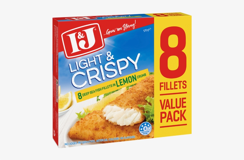 Crumbed Fish - J, transparent png #3781081