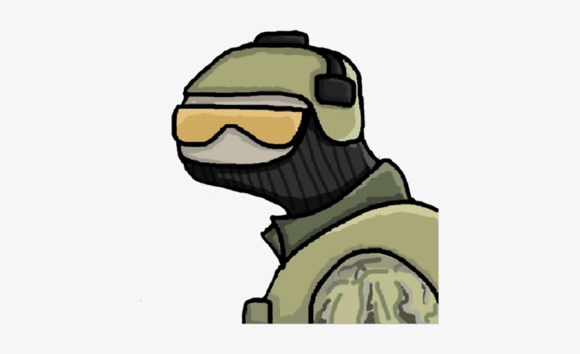 Always Counter-terrorist - Noob No Cs Go, transparent png #3781135