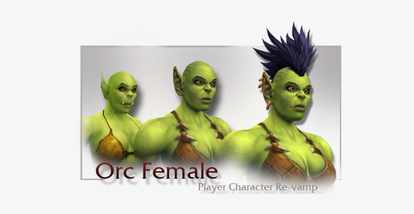 Before We Start Talking Specifically About The Female - 魔獸 世界 女 獸人, transparent png #3781246