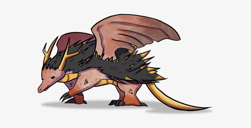Lightning Dragon - Cartoon, transparent png #3781298