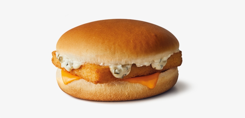 Dive In And Enjoy Our Filet O Fish - Filet O Fish Burger, transparent png #3781446