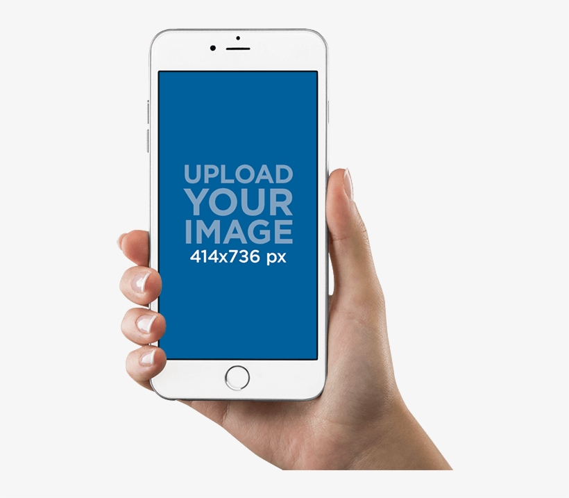 Iphone In Hand Mockup - Iphone In Hand Mockup Png, transparent png #3781624